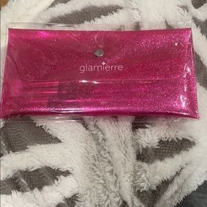 Glamierre Pink Luxe Glitter eye brush collection